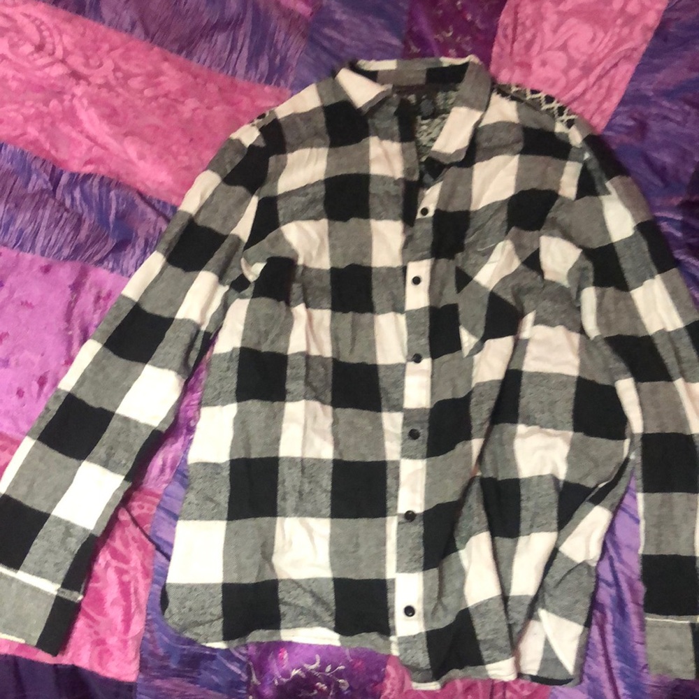Black and White Flannel